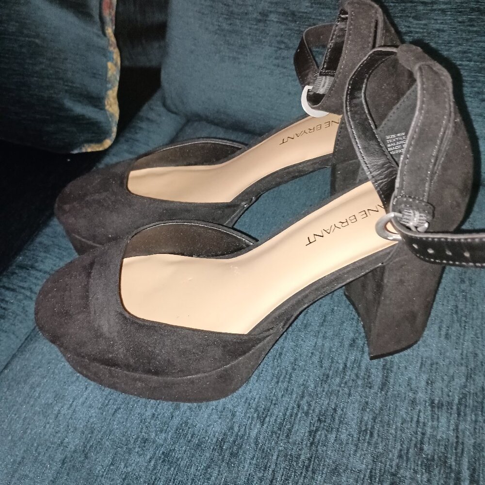 Platform strappy heels